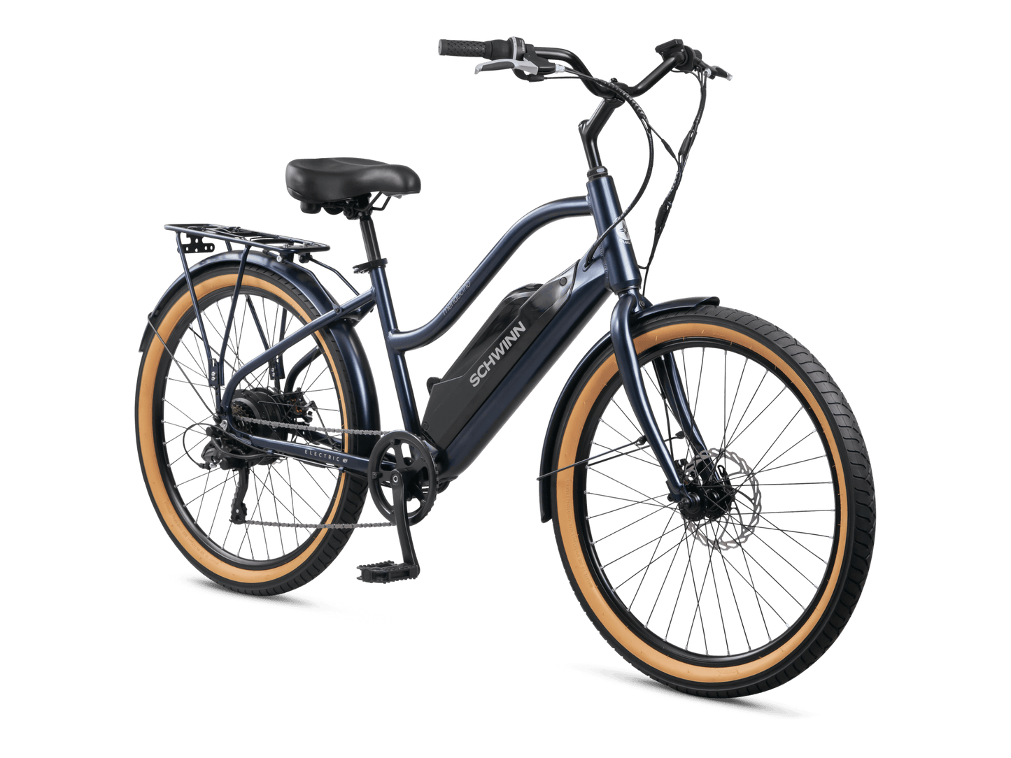 Mendocino Step-Thru Electric Bike 500-Watt Motor