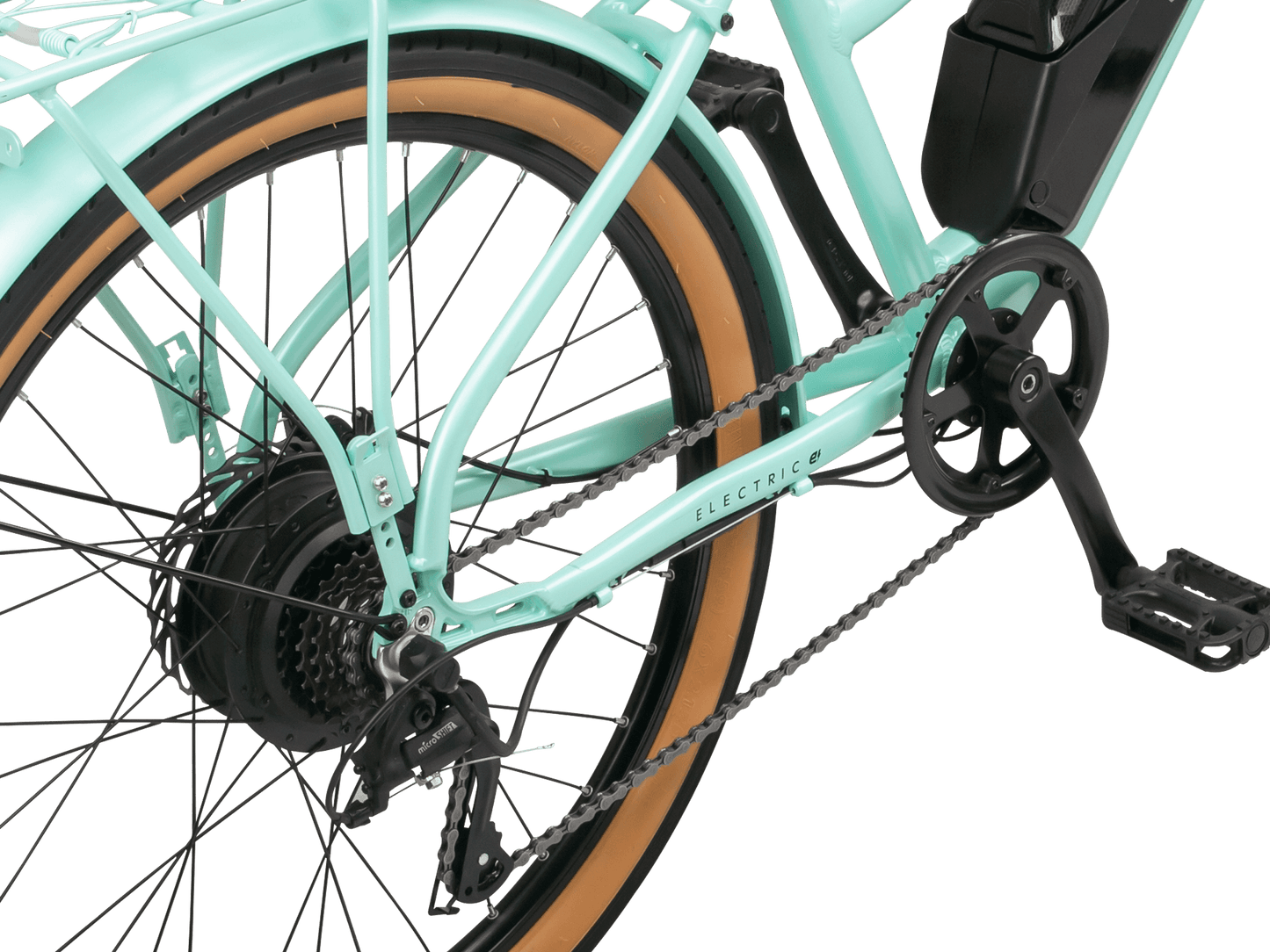 Mendocino Step-Thru Electric Bike 500-Watt Motor